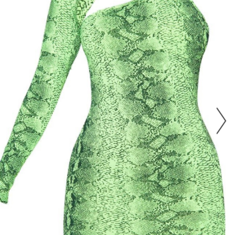 One Shoulder Bodycon Dress - Picture 6 of 6